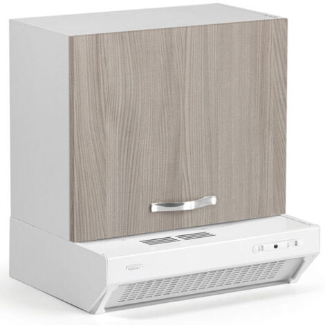 Mobile Pensile A Muro Sopracappa Olmo Con Anta Da Cucina Cm 60x32xh49