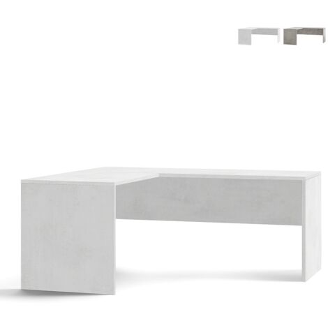 Scrivania angolare ad angolo sinistro h76 l180 p169 cm colore bianco ossido 6301k sarmog - Sarmog (1/4)