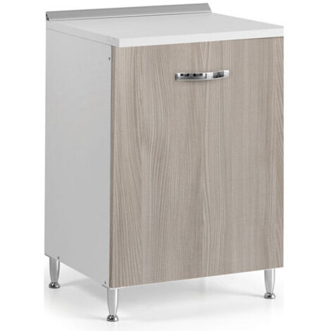 Mobile per cucina componibile con anta 60 cm olmo. (1/3)
