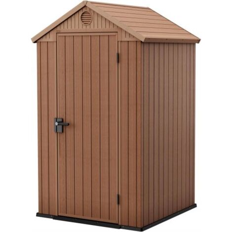 Keter Casetta da Giardino in Resina DARWIN 4x4 Wood