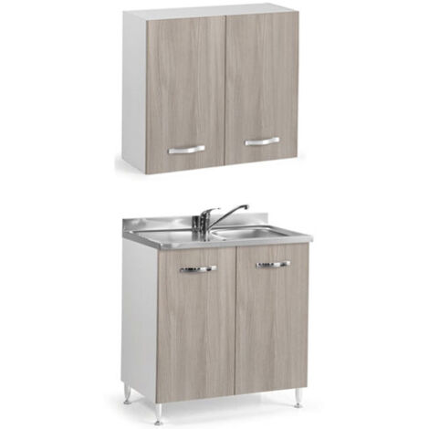 Mobile cucina componibile con sottolavello e pensile