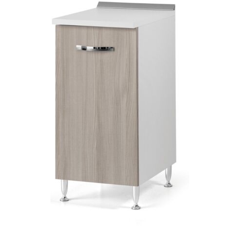 Mobile per cucina componibile con anta 30 cm olmo.