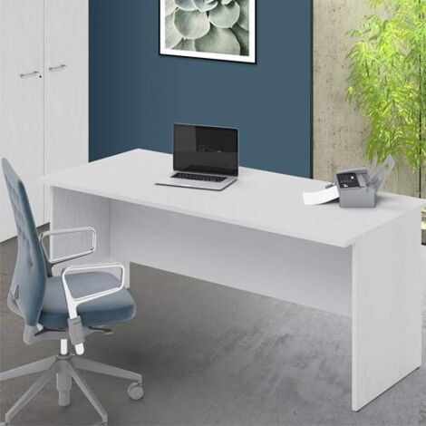Scrivania ufficio colorazione bianca 180 x 80 x H 74 cm