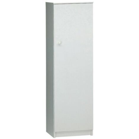 Mobile bagno multiuso con 2 ripiani regolabili.