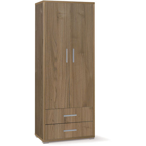 Mobile 2 Ante 2 Cassetti 71L x 41P x h182 – Finitura Legno Noce – Sarmog