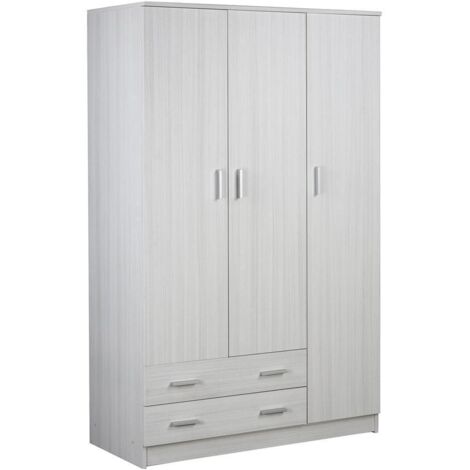Armadio 3 ante 2 cassetti h182 l115 p52 cm colore eucalipto 457k sarmog - Sarmog (1/5)