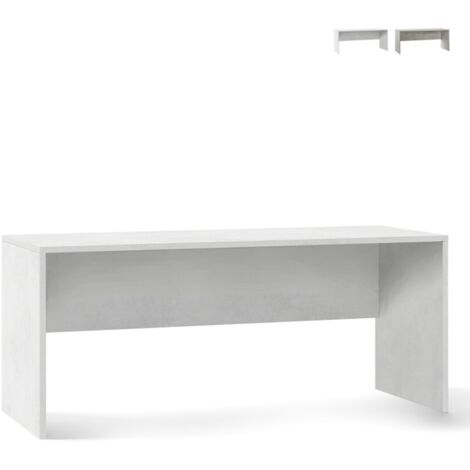 Scrivania ufficio bianca. Scrivanie in legno porta pc