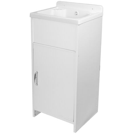Kit mobile lavatoio in PVC antiacido, misure 42x34x80H