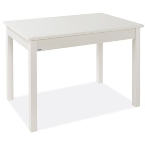 Tavolo allungabile Firenze 90x60 colore bianco frassinato