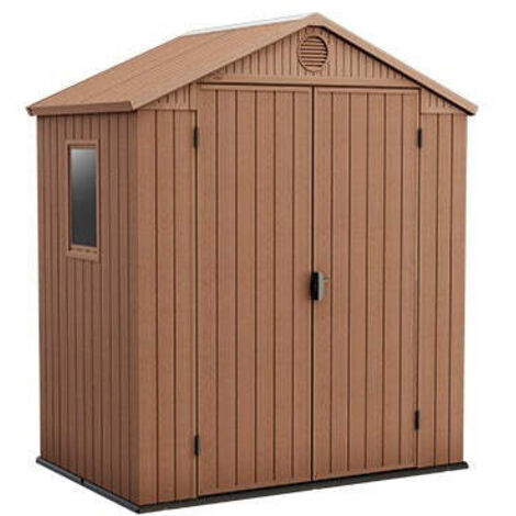 Casetta cottage in resina da giardino con struttura resistente doppio strato con rinforzi interni Darwin Keter