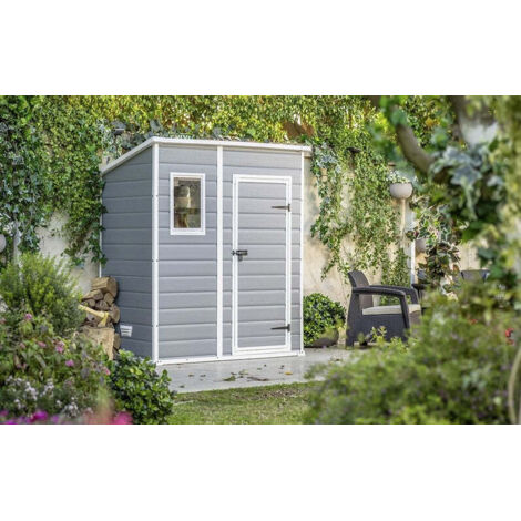 Garden Cottage casetta ripostiglio da giardino in resina L183xP111xH200 - Keter Manor Pent 6x4