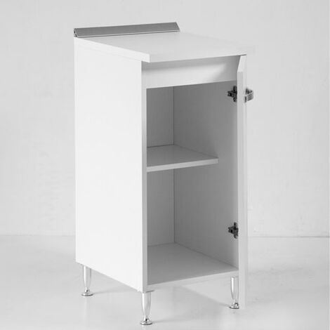 Mobile per cucina componibile con anta 30 cm bianco