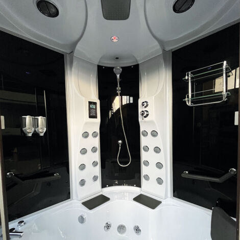 Duschbadewanne Weiße 150 x 150 cm - Montecarlo