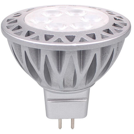 COB mr16 verre Ampoules blanc chaud 230lm projecteur ampoule spot lampe 12v 3w gu5 3 