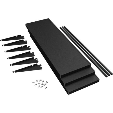 Set x3 Etageres pour Abri de Jardin Lifetime 60404
