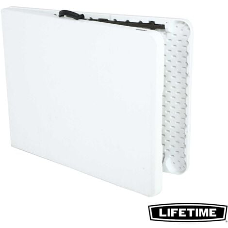 Lifetime Table Rectangulaire Valise Pliante en Deux (183 x 70 cm)