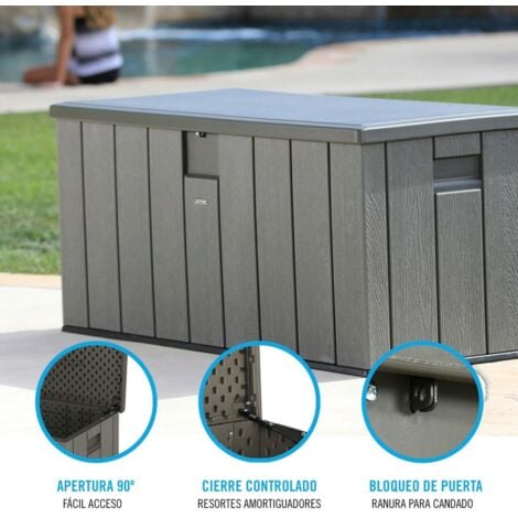Lifetime Coffre de Rangement Extérieur 567L PEHD