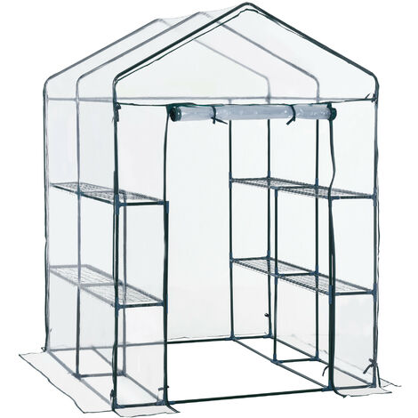 Serre de jardin JENNY transparente (1/5)