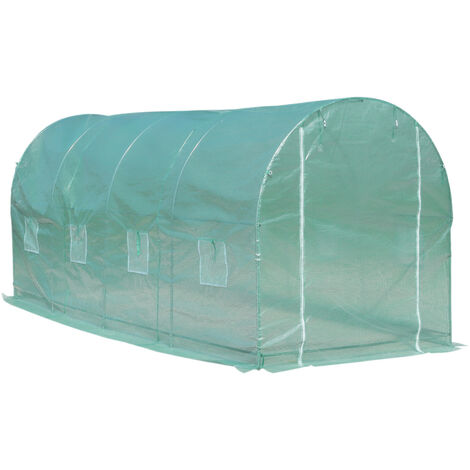 Serre de jardin xxl PEGGY verte (1/5)