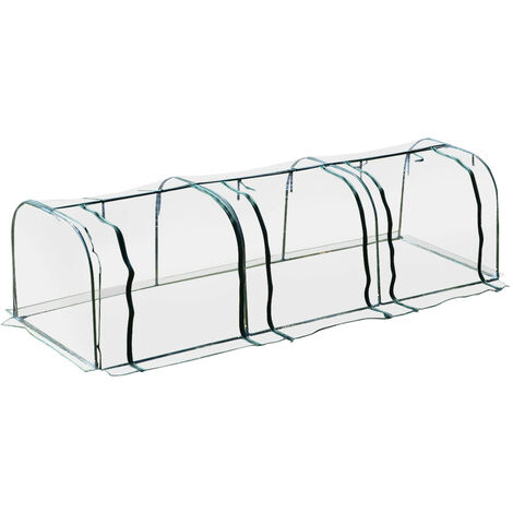 Serre de jardin DORINE transparente (1/5)