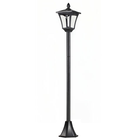 Lampadaire solaire JOAN noir (1/5)