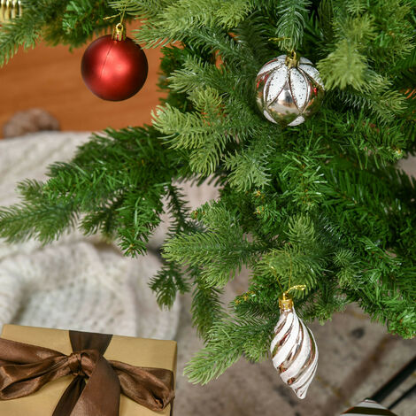 YITAHOME Arbre De Noël Artificiel Pré-éclairé - Neige Floquée, 900 Lumières Blanc Chaud Et Base Pliable - Canada