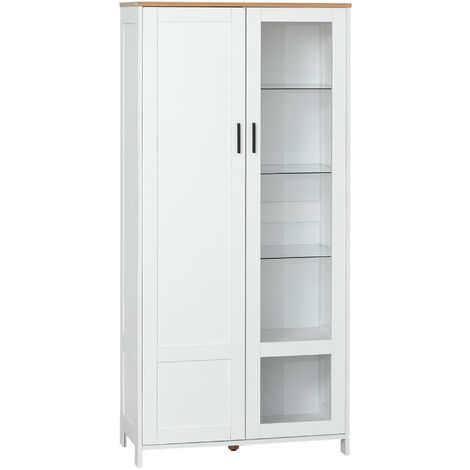 Armoire de rangement Reykjavik blanche (1/5)