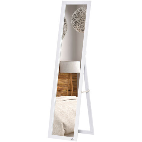 Miroir sur pied REINATA blanc (1/5)