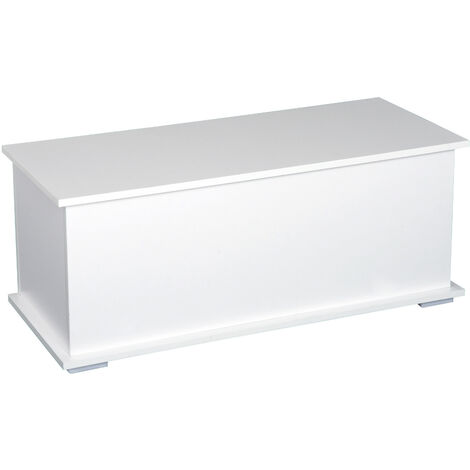 Coffre malle de rangement NIKEA blanc (1/5)