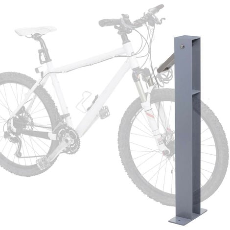 Arceau à vélo HWC-G20, support pour vélo Arceau, acier galvanisé, poudré en extérieur 96x24x10cm  g