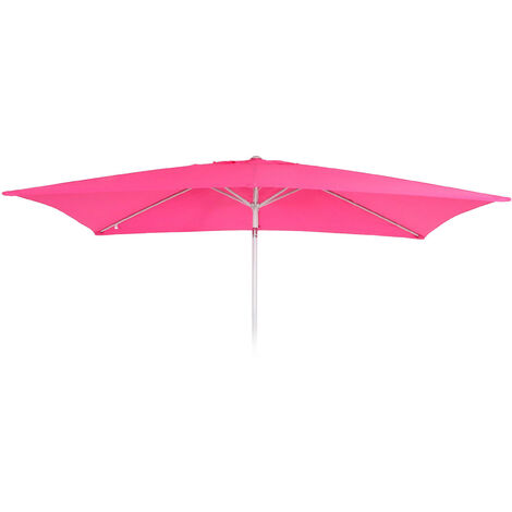 Housse de rechange pour parasol N23 - housse de rechange pour parasol - 2x3m rectangulaire tissu/textile 4 -5kg UV 50+ - rose