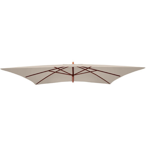 Mendler – Housse de parasol en bois 2x3m – Tissu 100% polyester imperméable – Protection UV 50 – Housse avec circulation d'air (1/5)