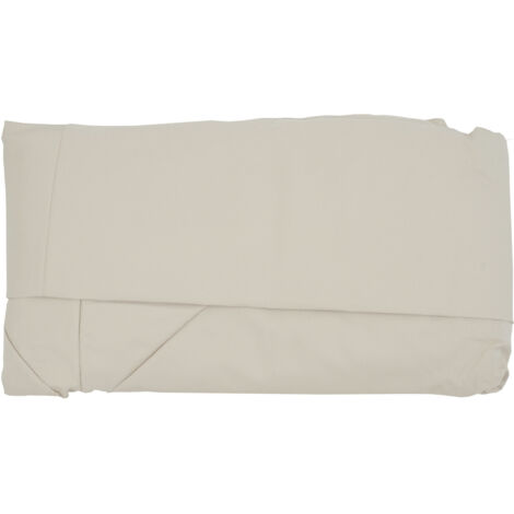 Revêtement de parasol T44, 8 baleines 3x3m polyester, pour double parasol T44  terre cuite avec fla (1/5)