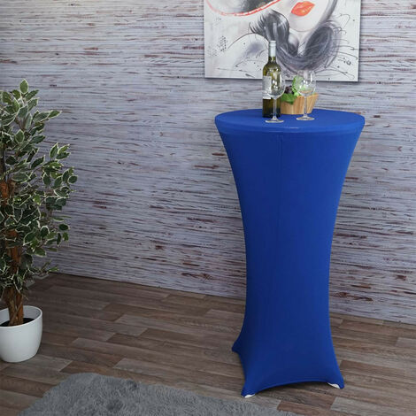 Housse de table de bar HWC-J30, housse de table, stretch 60cm ~ rouge