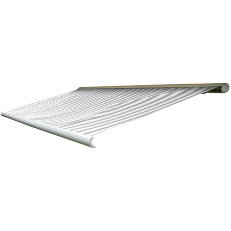 Housse de rechange pour store T124, cassette complète Housse de rechange protection solaire 5x3m a (1/5)