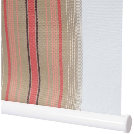 Store Enrouleur Extérieur Transparent PVC - Imperméable Coupe-vent - 140x250 Cm - Pour Pergola, Gazebo, Terrasse