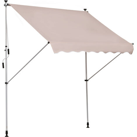Store banne manuel rétractable MAYA beige (1/5)