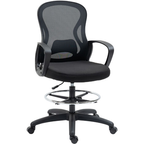 Chaise de bureau PHILIP noire (1/5)