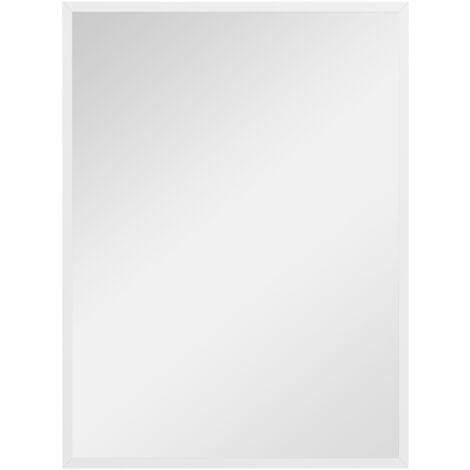 Miroir rectangulaire SIDONIE blanc (1/5)