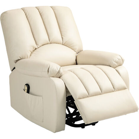 Fauteuil releveur électrique GILDA beige clair (1/5)