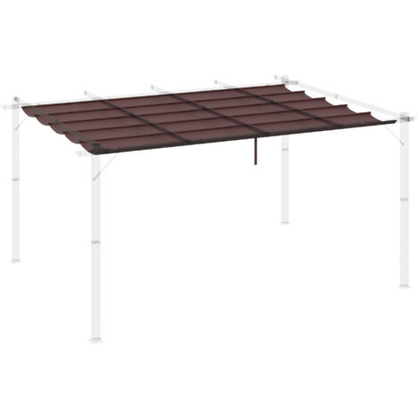 Toile de rechange pergola rétractable NEVAS chocolat (1/5)