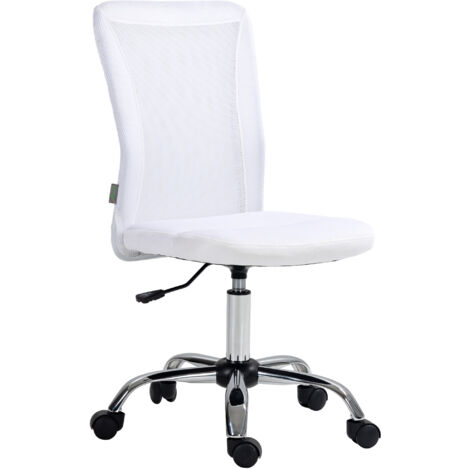 Fauteuil de bureau ergonomique PARTHENOPE blanc (1/5)