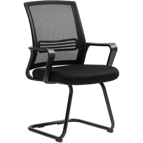 Chaise ergonomique BARNEY noire (1/5)