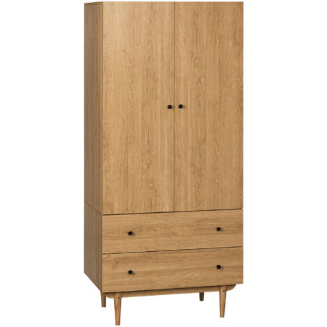 Armoire 2 portes MYLENE bois naturel (1/5)