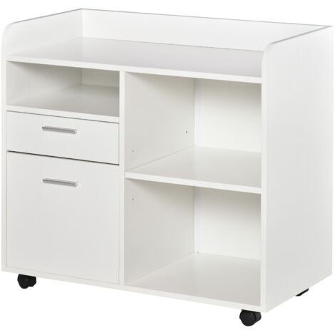 Caisson support d'imprimante TEX blanc (1/5)