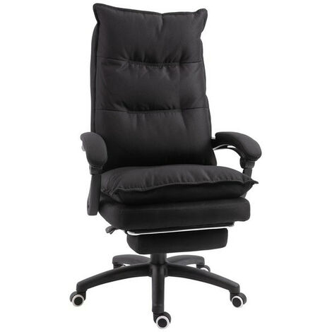 Fauteuil de bureau massant PRONTO Noir (1/5)