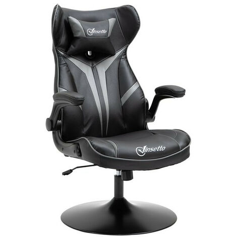Fauteuil de gaming bicolore SPEED Noir & Gris (1/5)