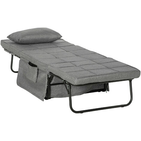 Fauteuil relax canapé SALLY gris (1/5)