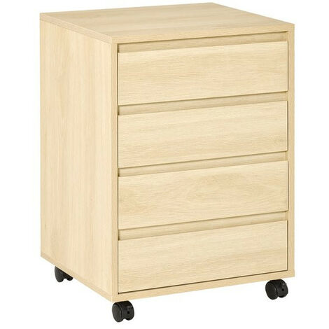 Caisson de bureau LEVALLOIS bois clair (1/5)