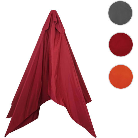 Mendler – Toile de rechange pour parasol Ø 3,5m – Polyester 100% 180 g/m² – Protection UV 50 – Résistante à l'eau et à la saleté
